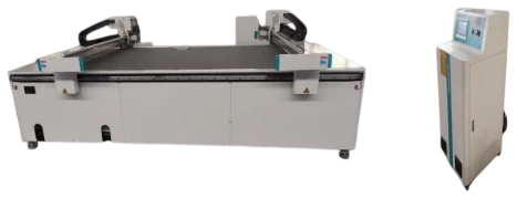 Foto do equipamento Mesa de Corte Digital CNC de Cabeçote Duplo